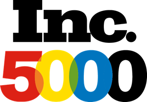 Inc. 5000 award badge. 